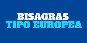 BISAGRA TIPO EUROPEA